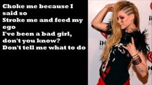 Avril Lavigne - Bad Girl avril-lavigne-bad-girl-youtube-music