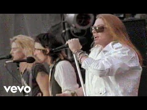 guns n roses paradise city songs music videos