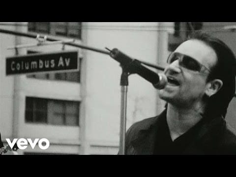 u2 all because of you songs music videos